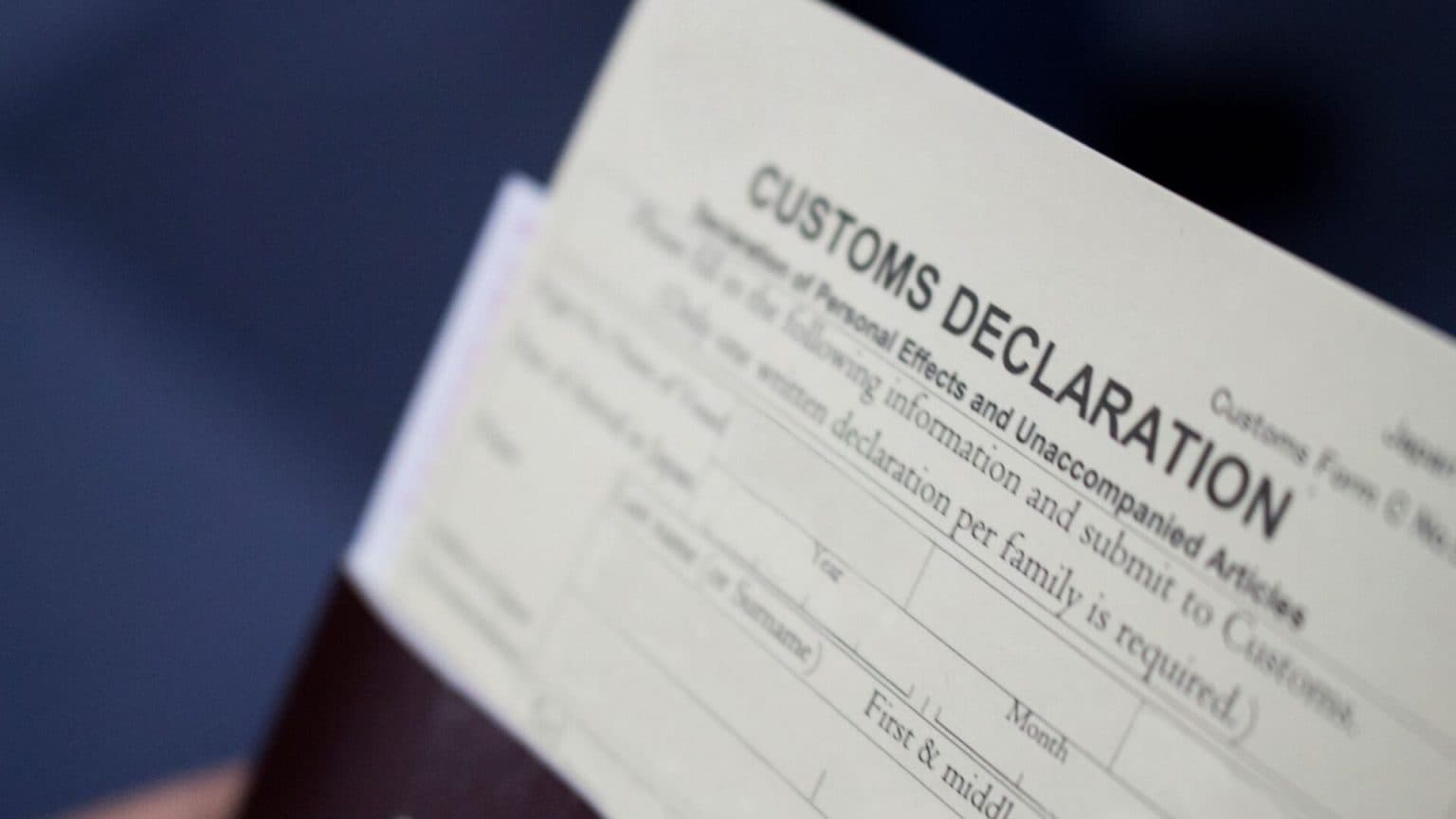 Customs Process